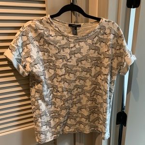 Chic Cheetah TShirt Top